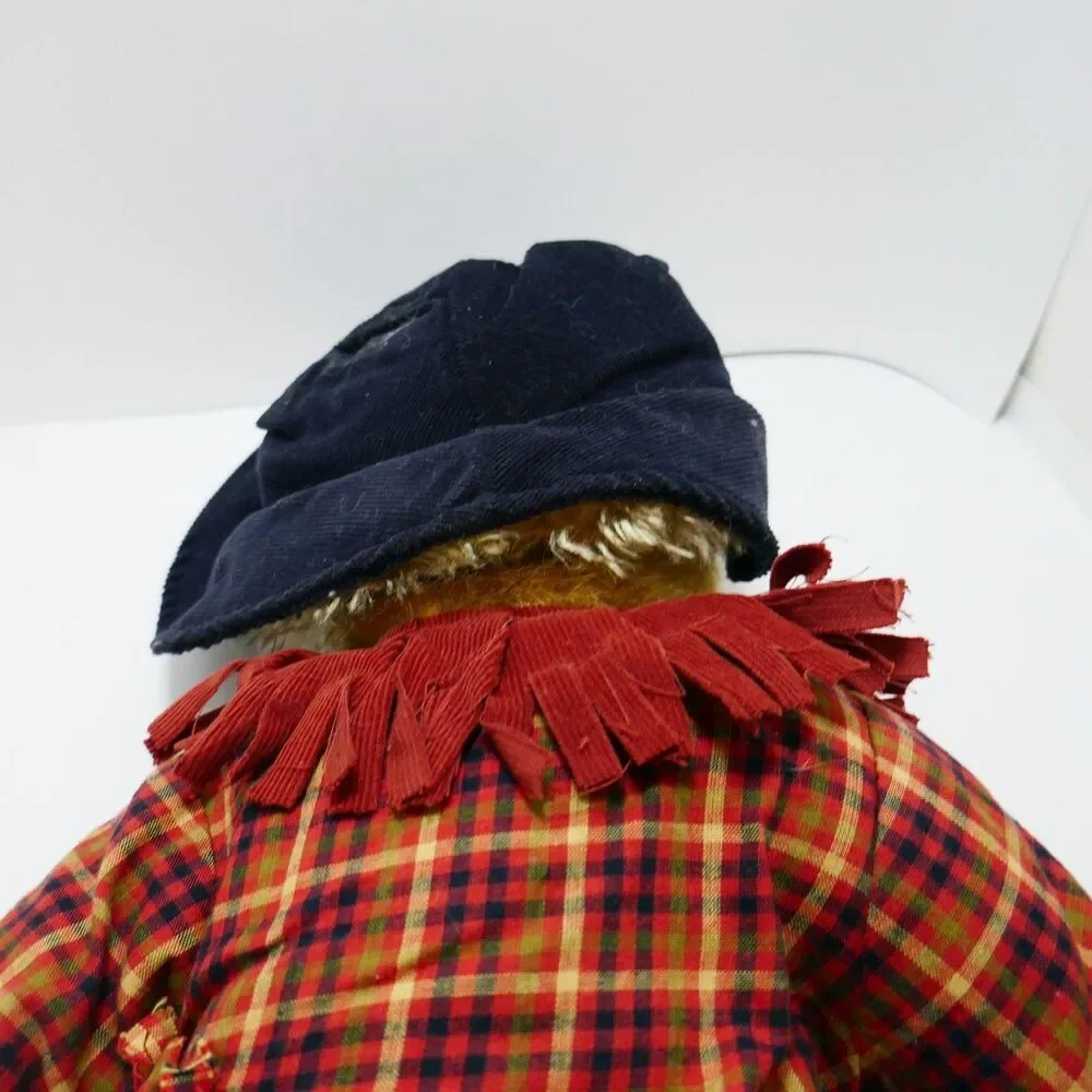 Boyds Bears Roscoe Strawbottom Plush Bear Scarecrow Best Dressed Series 21